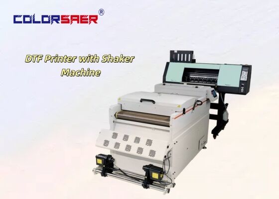 Full Set DTF-Drucker Digitale Textil-T-Shirt-Druckmaschine Direktverwendung mit Shaking-Maschine für 24 Zoll Breite