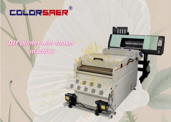DTF-Drucker 60cm A3 PET-Film-Drucker T-Shirt DTF-Druckmaschine mit Schüttelpulvermaschine