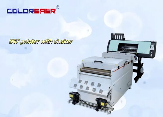 DTF-T-Shirt-Druckmaschine 24 Zoll Digital Multifunktion DTF Impresora Neuer Zustand DTF-Plotter mit Shaker-Pulvermaschine