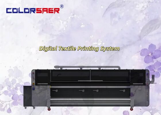SAER COLOR Fabrik Wettbewerbspreis Sublimationsdruckmaschine 4 & 8 Druckköpfe Textildrucksystem