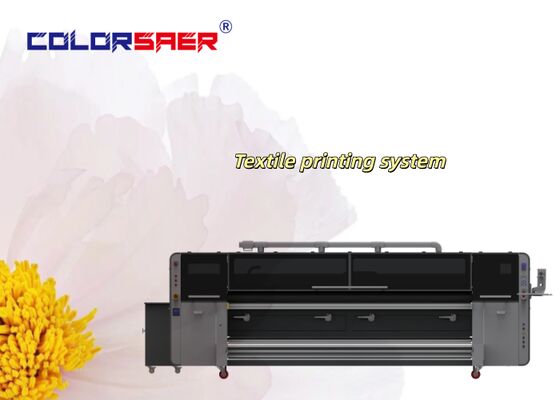 High-End SAER COLOR Digital Fabric Baumwolle & Polyester Druckmaschine mit 4 oder 8 Stück Druckkopf