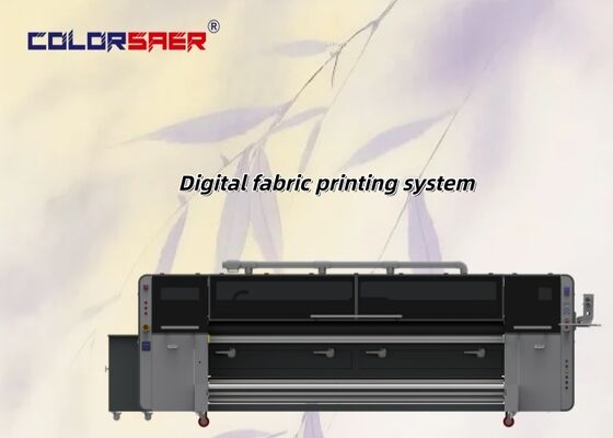 Automatisches Hochgeschwindigkeitsdrucksystem für Textilien mit KJ4B-QL-Druckkopf für Stoffplotter und digitalen Stoffdrucker