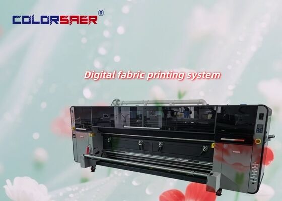 SAER Unternehmen neues Modell CSR3200 Pro Großformat Textildruckmaschine mit KJ4B-QL 4 Stück Köpfen für Sublimationsdruck