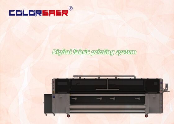 Mehrfarbiges neues Modell i3200 Druckkopf Tintenstrahl-Stoffdrucksystem 3200mm Großformat-Textildrucker