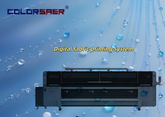 Lifetime Warranty High DIP 3200mm All-in-one Fabric Digital Printing Machine and Textile Printing System