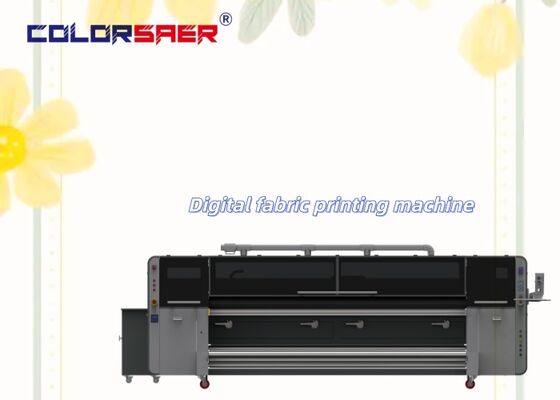 SAER Neues Modell vollautomatisches digitales Textildrucksystem mit Pigment- und Sublimationsfarbe hoher DPI