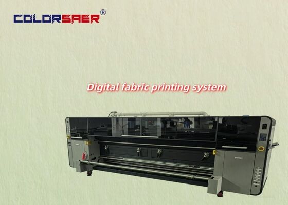 Shanghai SAER i3200 Druckkopf Weitformat-Textildruckmaschine mit Heizungseinheit