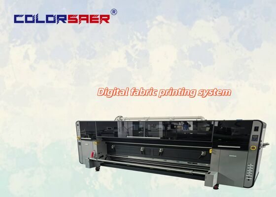 China Zuverlässiger Lieferant SAER Bestseller Textildrucksystem Digitale Stoffdruckmaschinen