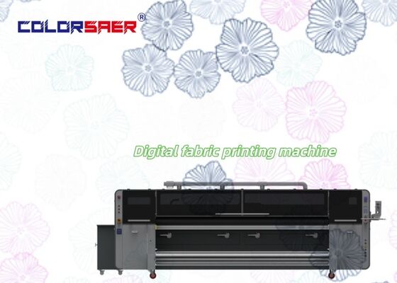 SAER High-End-Großformat-3200-mm-Digitaltextildrucksystem-Stoffplotter mit 4 Farben oder 8 Farben