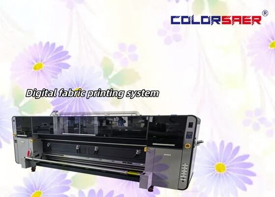 SAER I3200 Druckkopf CMYK 4 Farben & CMYKGRBK 8 Farben 3,2m Textildruckmaschine für Polyester & Baumwollmaterialien