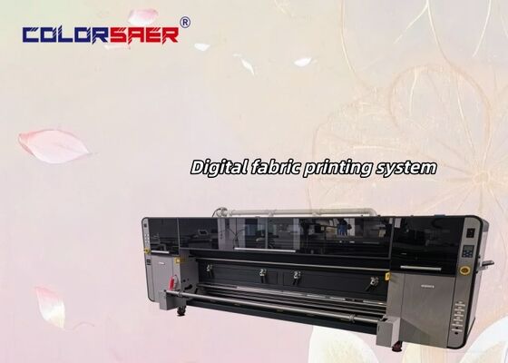 Großformat-Textildruckmaschine mit 4pc und 8pcs Druckkopf für Innen- und Außenwerbung