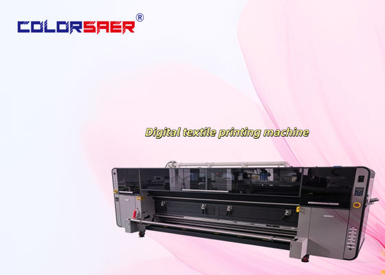 High Resolution New Model 4pcs KJ4B-QL Printheads Digital Textile Printing System Inkjet Fabric Plotter CMYK