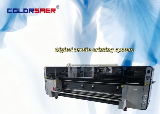 Fabrikpreis hochwertiges digitales Stoffdrucksystem Roll-to-Roll oder direkt aus Textilplotter mit CMYK & CYMKGRBK