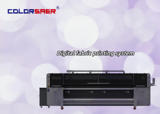 Digital Cotton & Polyester Textile Direct Printing Machine With Pigment And Sublimation Ink High Production Capacity Fabric Plotter