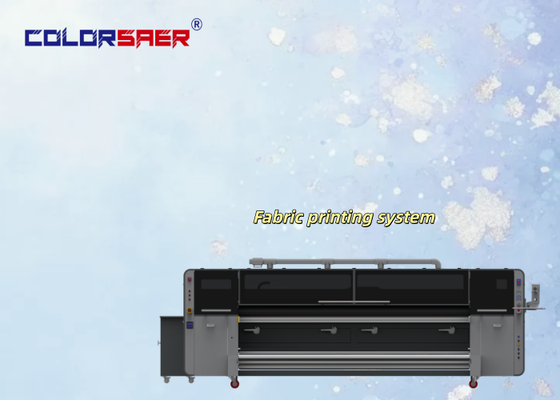 High Resolution Multi-pass CSR3200 SAER Large Format Textile Printing System with Sublimation and Pigment ink