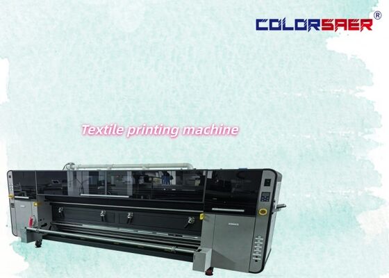 SAER CSR3200 Neues Modell Langlebige Tintenstrahl-Textildruckmaschine Rolle-zu-Rolle mit Heizsystem für Stoff
