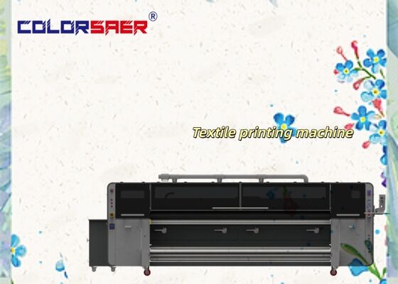 SAER CSR3200 Neues Modell Langlebige Tintenstrahl-Textildruckmaschine Rolle-zu-Rolle mit Heizsystem für Stoff