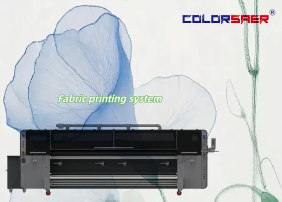 Factory Direct Sale Digital Textile Printing System with 4 pcs Industrial KJ4B-QL Print Head With Pigment & Sublimation Ink