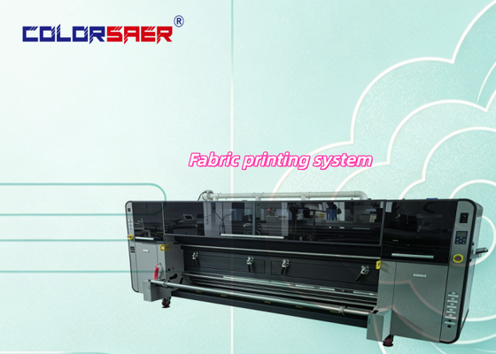 Roll-to-Roll Direct on Fabric Printer / Impresora Sublimation Textile Printing System for Polyester and Cotton Materials