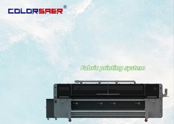 High Precision Easy to Operate Inkjet Fabric Printing Machine Roll to Roll Fabric Printer for Cotton & Polyeter Fabric