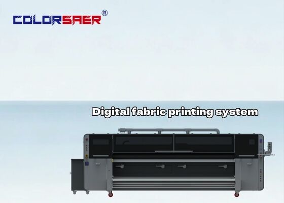 Leading Printer Manufacturer SAER 4 Colors & 8 Colors Direct to Polyester & Cotton Fabric Printing Machine Textile Printing System
