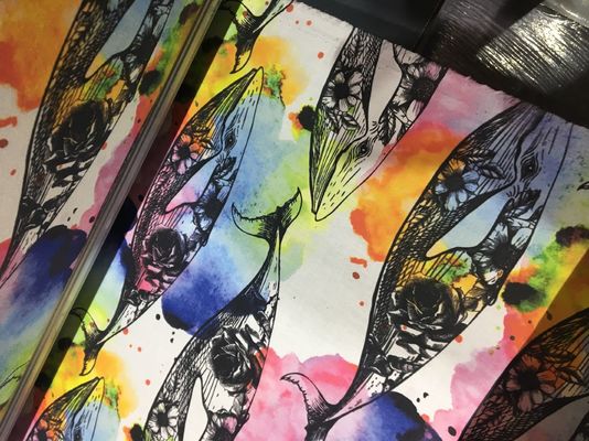 TINTENSTRAHL-Textildruckmaschine Epson 4720 Hauptautomatisch für Regenschirm/Zelt