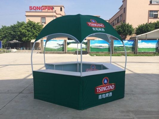 Verzerrung strickte Gewicht des Digital-Druckgewebe-50m der Längen-110GSM für Innen-/Anzeige im Freien