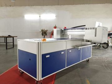 8 Farbt-shirt Druckmaschinen-Flachbettdrucker 600 * 1200mm Druckgröße