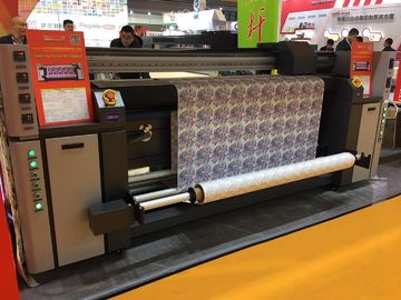 Einfach betreiben Sie kundenspezifische Sublimationsdruck-Maschine für Gewebe 3 Schreibkopf Epson 4720