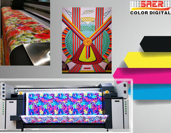Sublimations-Digital-Textildruckmaschine für Gewebe zwei Stücke Epson DX5