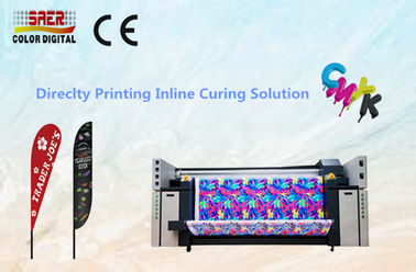 Gewebe-Plotter CMYK Digital/Tischdecke-Textildrucksystem mit hoher Auflösung