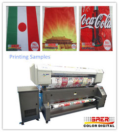 Die direkte Sublimation Mutoh-Textildrucker-Flagge, die 2000W druckt, verdienen Energie