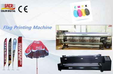 Flagge Mimaki-Textildrucker-Digital-Polyester-Gewebe-Druckmaschine im Freien