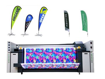 Tintenstrahl-Drucker-Flaggen-Drucksystem 6500W der Spannungs-380V verdienen ununterbrochenes Energie