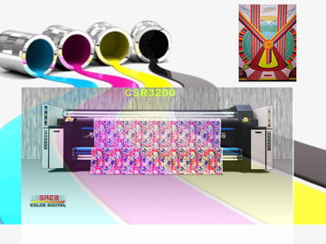 Doppel-CMYK Farbeinfache Operation 100% der Polyester-Sublimations-Flaggen-Druckmaschinen-