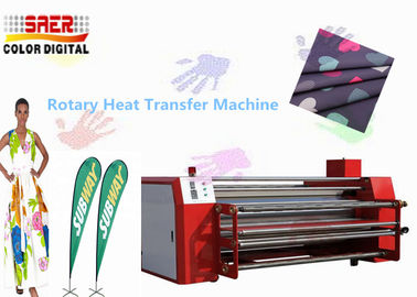 1.8m breite Rollen-Art-Textilkalender-Maschinen-Hitze-Presse-Maschine für Transferdruck