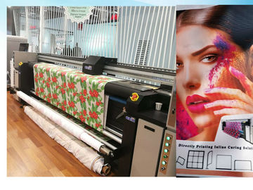 Pigmentieren Sie Polyester-Textildruckmaschine der Tinten-3.2m