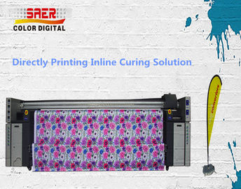 Tintenstrahl-Gewebe-Druckmaschine der Sublimations-Tinten-CMYK