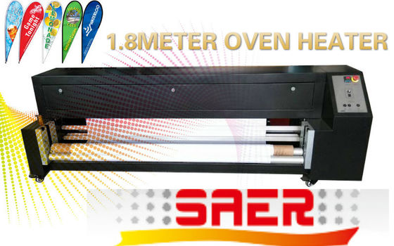 Rolle, zum des 1.8m Farbfixierungs-Hitze-Sublimations-Druckers zu rollen