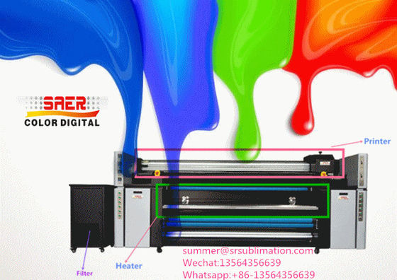 3.2m Polyester-Tintenstrahl-Textildruckmaschine für Tischdecke