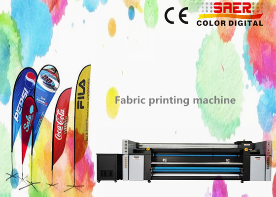 Polyester-Feder-Flaggen-Sublimationsdruck-Maschine für Werbung