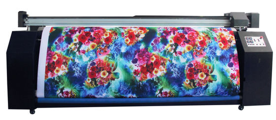 3.2m subimation digitale ununterbrochene Druckmaschine Doppelt-Schreibköpfe