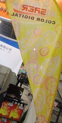 Digital-Sublimationsdruckgewebe mit überzogener Verzerrung strickte Polyester