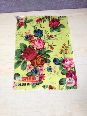 UVbeständiges des wasserdichten der Satinsublimation digitalen Gewebes Druck