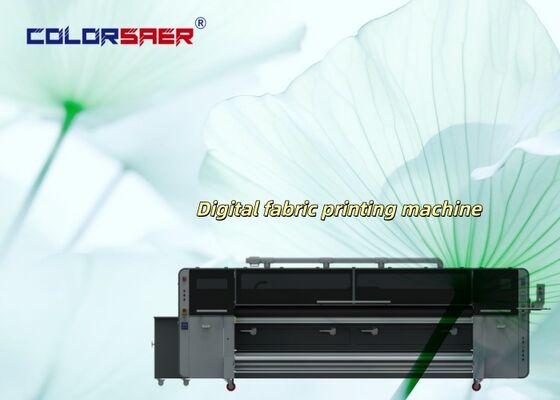 Großformatiger 3,2 m 4 oder 8 Stück i3200 Druckkopf, digitaler Textildrucker, direkt auf Stoff, Textilsublimationsdrucker für Flaggen