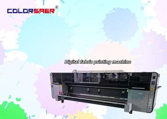Großformat-Textildruckmaschine mit 4pc und 8pcs Druckkopf für Innen- und Außenwerbung