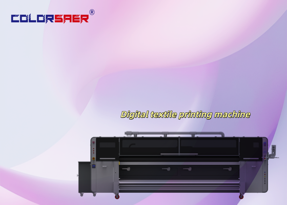 Hochauflösendes neues Modell 4 Stück KJ4B-QL Druckkopf Digitales Textildrucksystem Inkjet Stoff-Plotter CMYK