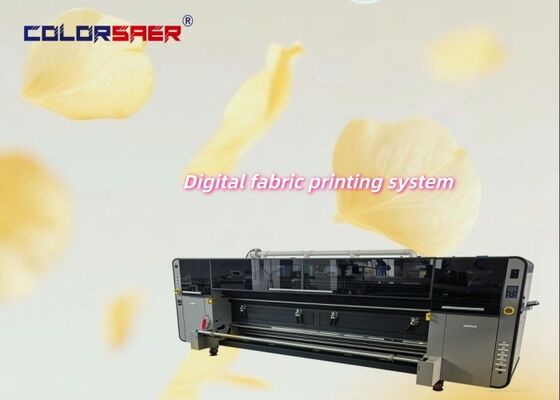 Anzeigen Beach Flags Banner Druckmaschine 3200mm Großformat Textil Plotter mit Pigment & Sublimation Tinte