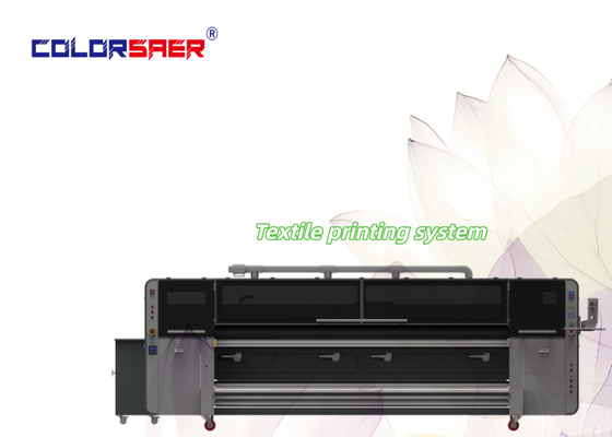 Hochgeschwindigkeits-Digitaldrucksystem CMYK-Textildrucker mit Fixierheizeinheit All-in-One-Maschine