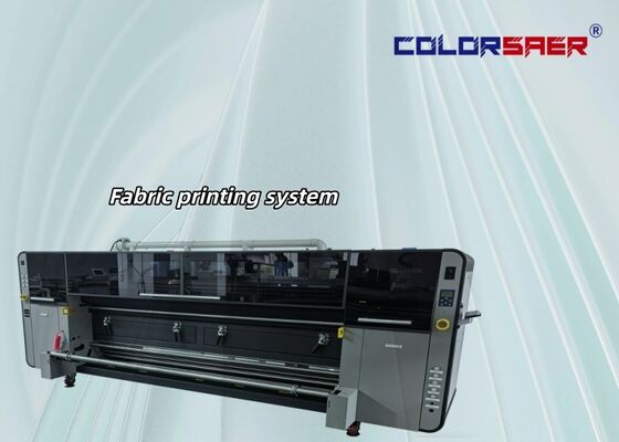 Innovatives neues Modell SAER 3200mm Tintenstrahl-Textildrucker mit Ferninfrarot-Heizung All-in-One-System mit KJ4B-QL Druckkopf